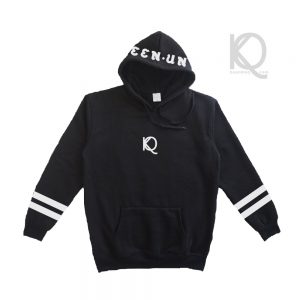 Eco black hoodie keenuniq hood design