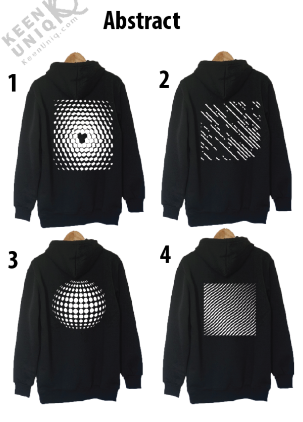 abstract graphic design hoodies