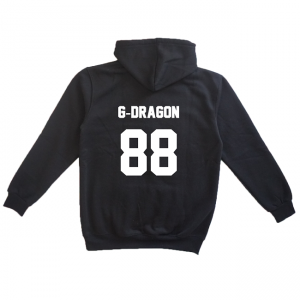 g-dragon kpop hoodie jersey number 88