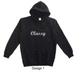 hoodie quote classy design 1
