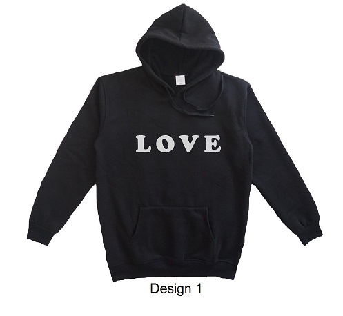 hoodie quote love design 1