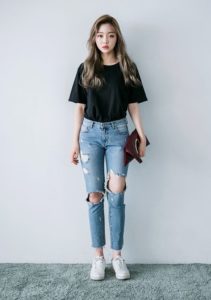 korean women summer spring fashion