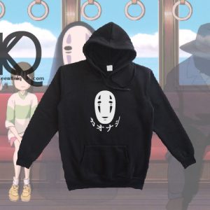 no face kaonashi anime pull up hoodie