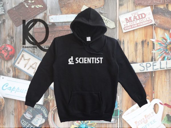 scientist pull up hoodie